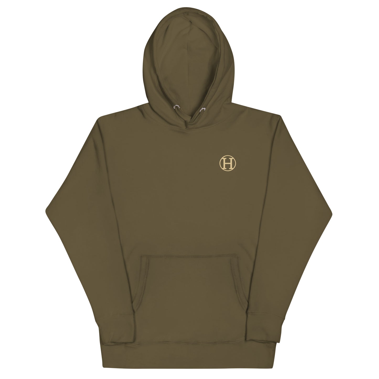 Homestead Living Off The Land Unisex Hoodie - Military Green